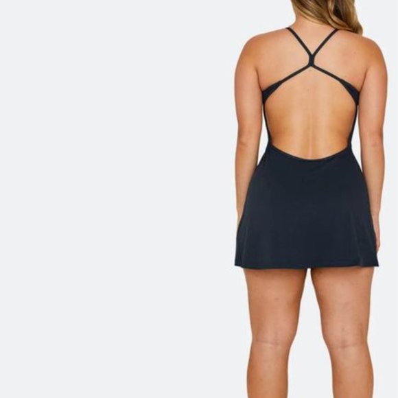 SET Active Navy Dress - Picture 2 of 5